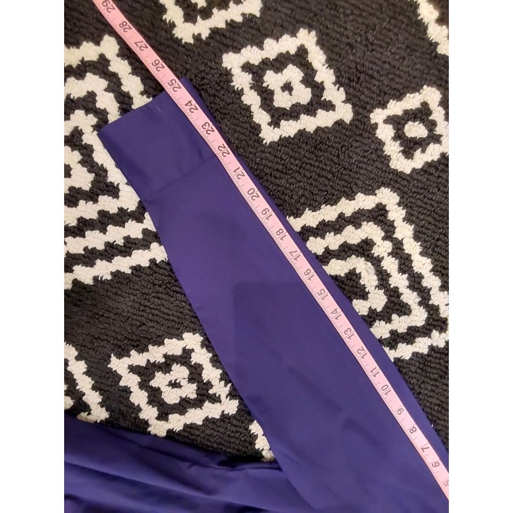 Worthington Women's Dark Purple Long Sleeve Ruched Stretch Dress Shirt. Sz XL - Picture 8 of 14
